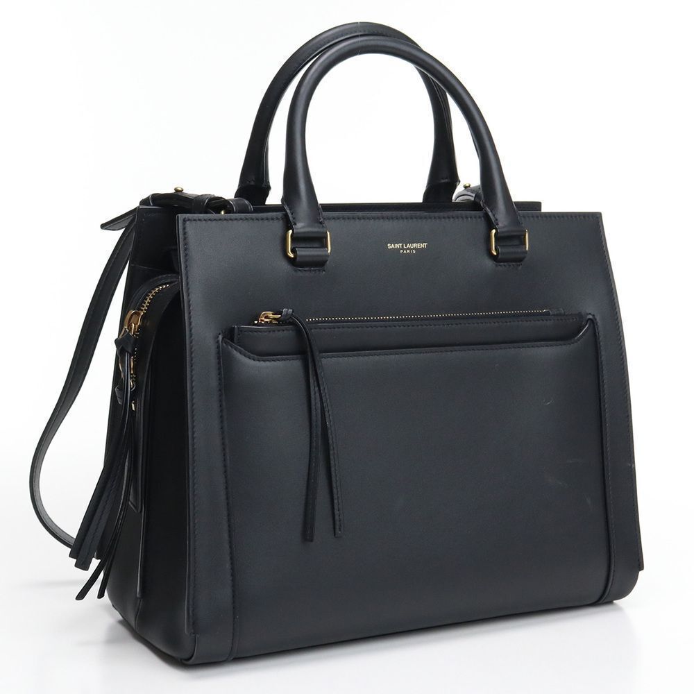Saint Laurent Handbag 2 Way Shoulder Bag East Side Leather Black